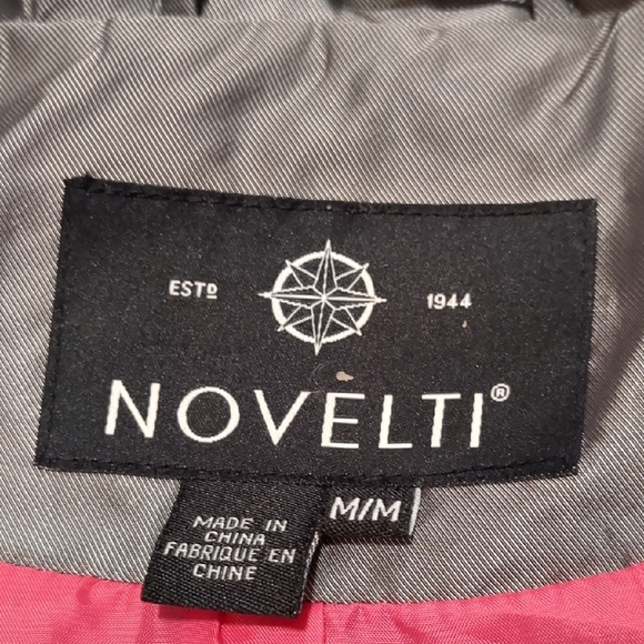 Silver Utility Jacket with Hood and Weather-Resistant Design - Picture 4 of 5